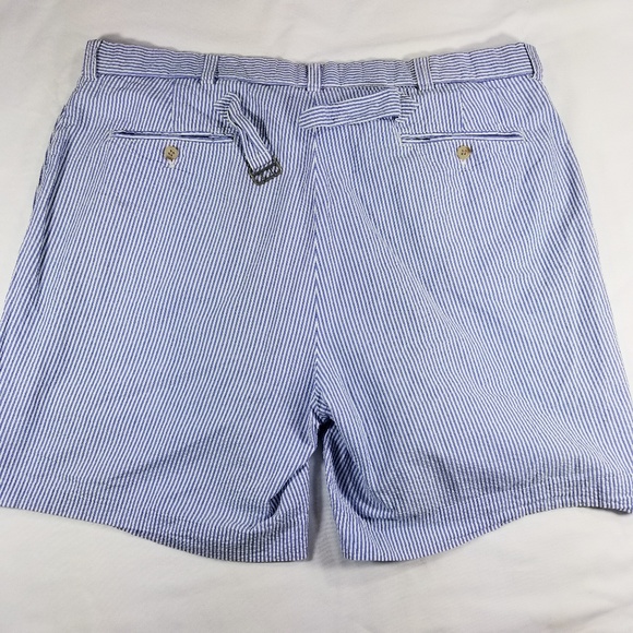 Polo Ralph Lauren seersucker Flat front shorts - Picture 4 of 8